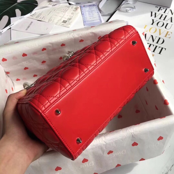 LADY DIOR LAMBSKIN BAG