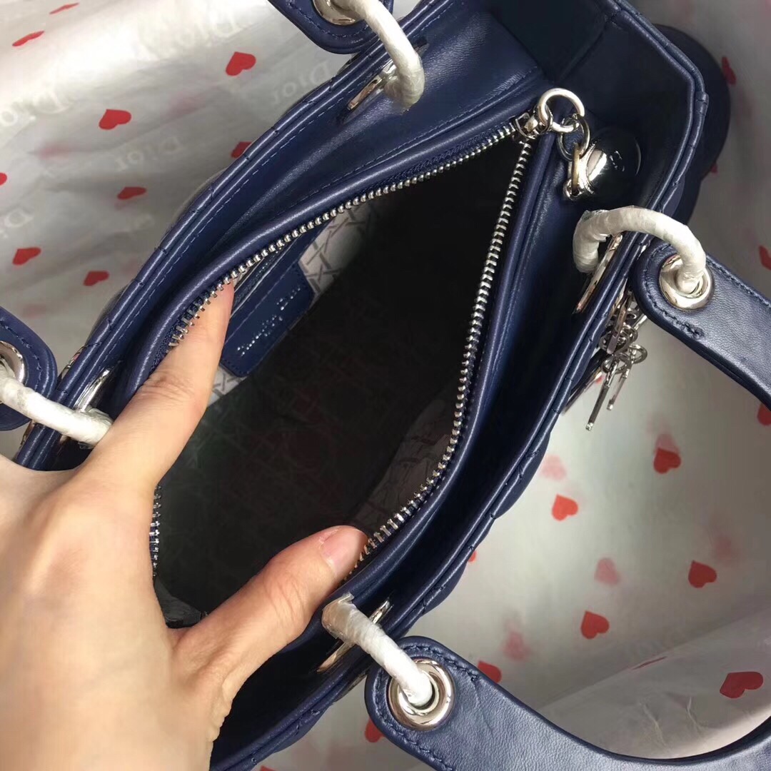 LADY DIOR LAMBSKIN BAG