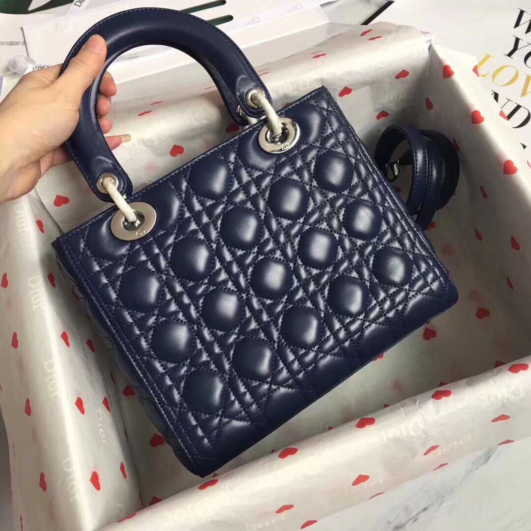 LADY DIOR LAMBSKIN BAG