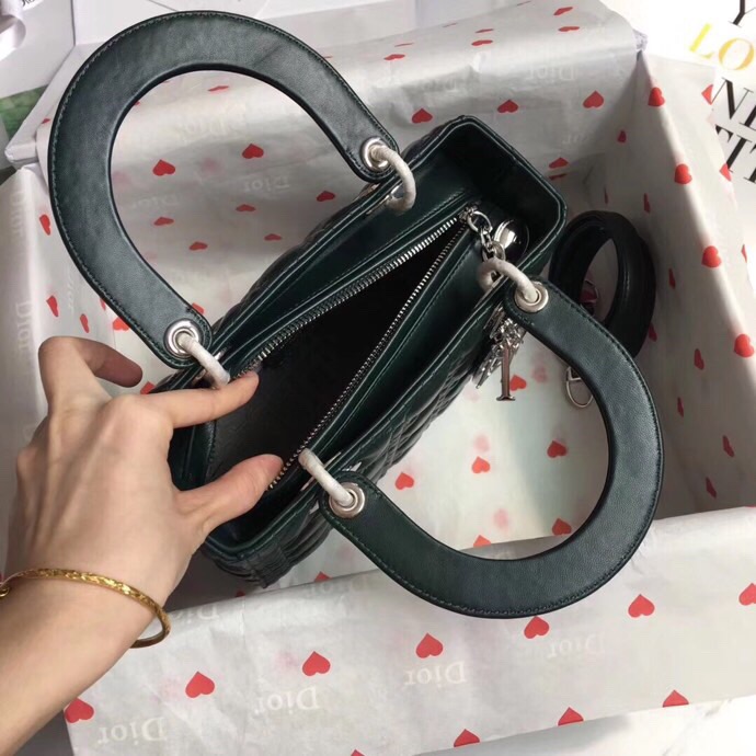 LADY DIOR LAMBSKIN BAG