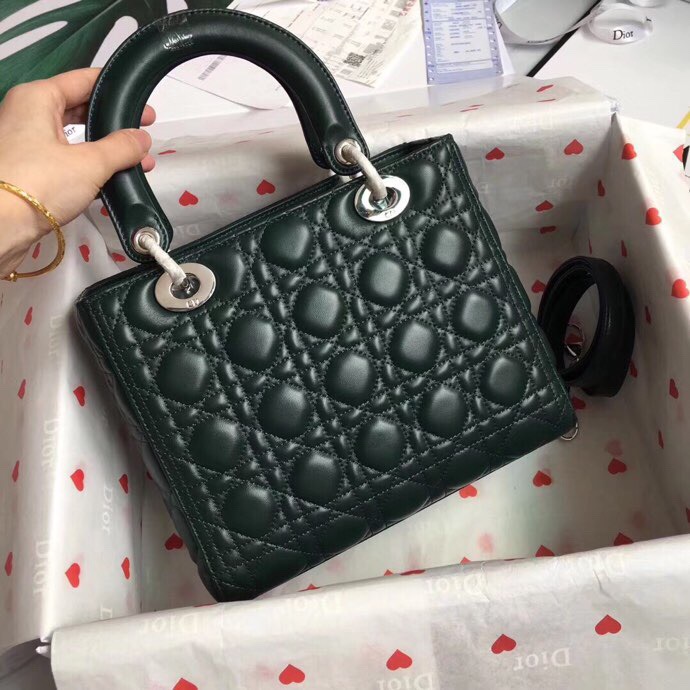 LADY DIOR LAMBSKIN BAG