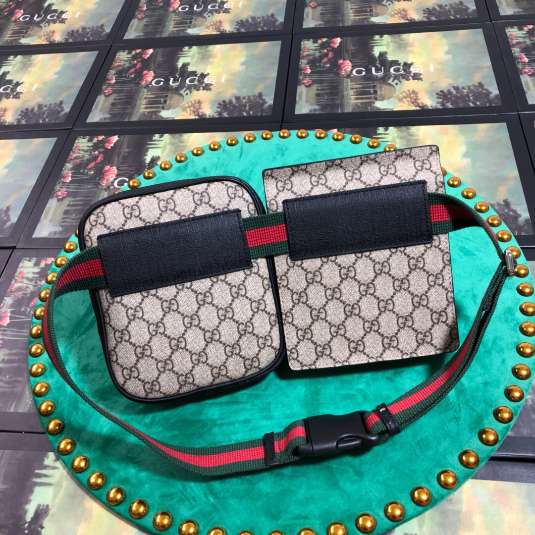 450956, GG Supreme belt bag, GUCCI BAG