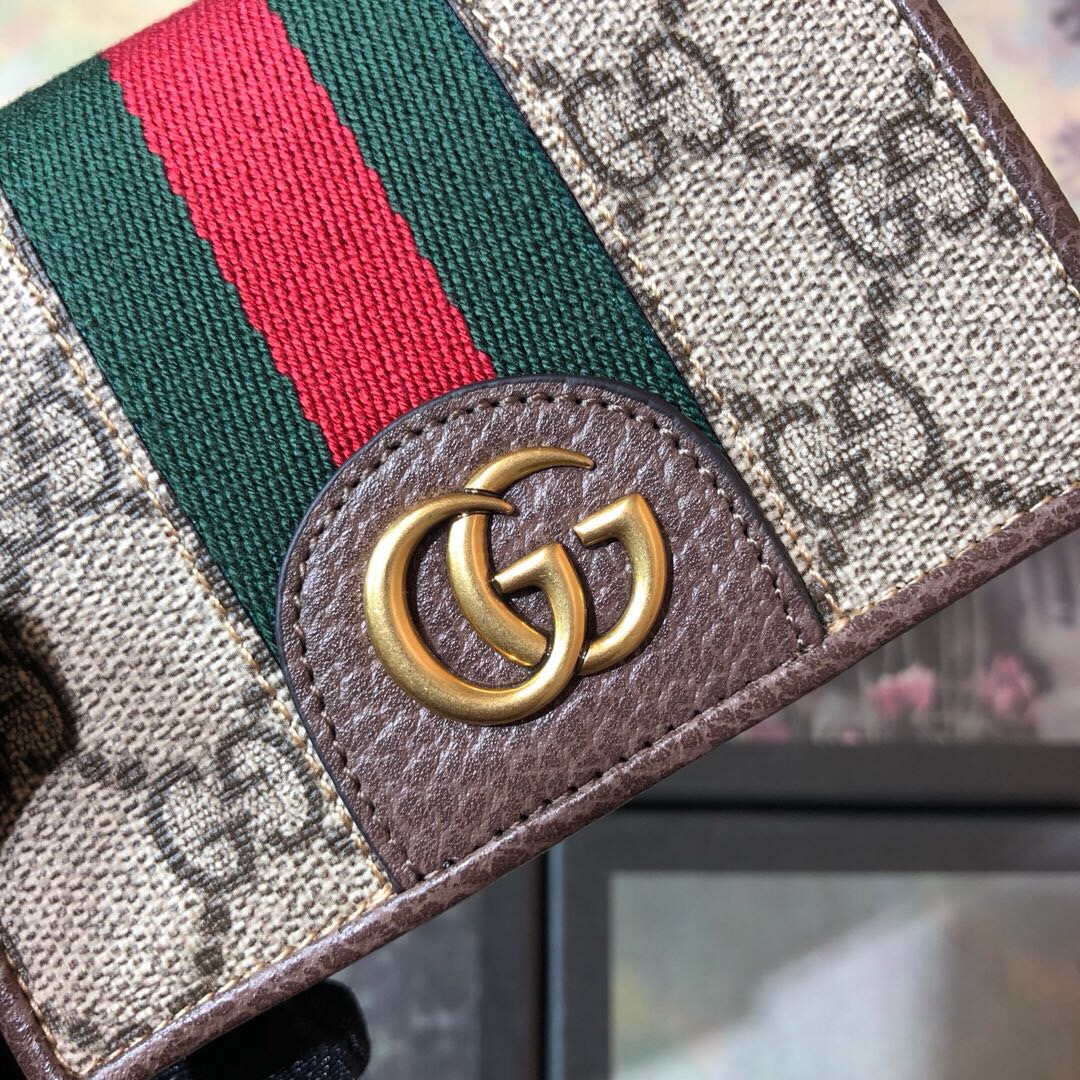 557801, GG card case with Three Little Pigs, GUCCI WALLET CHINESE NEW YEAR