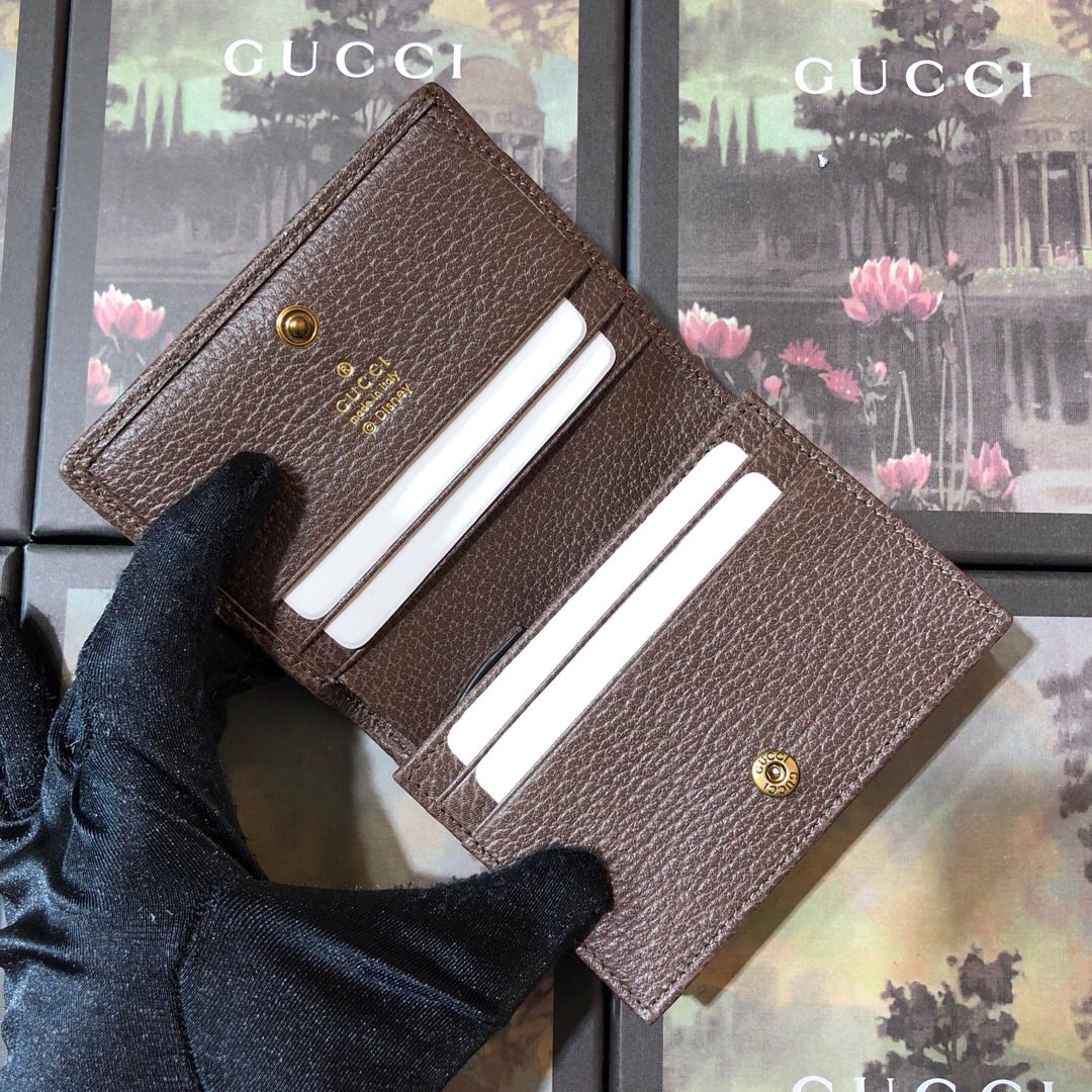 557801, GG card case with Three Little Pigs, GUCCI WALLET CHINESE NEW YEAR