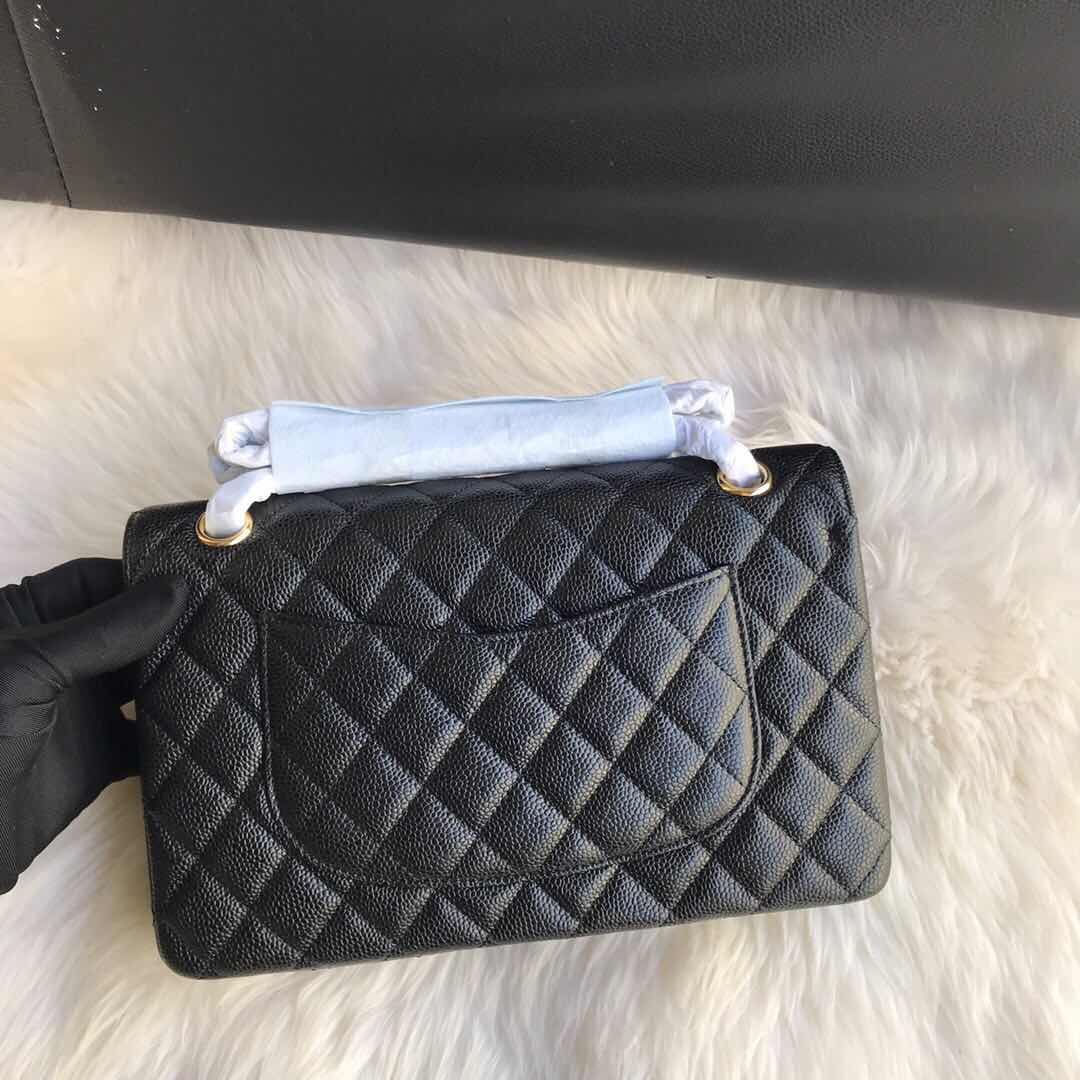 A1112, Chanel Classic Handbag & Cross Body Bag, Grained Calfskin