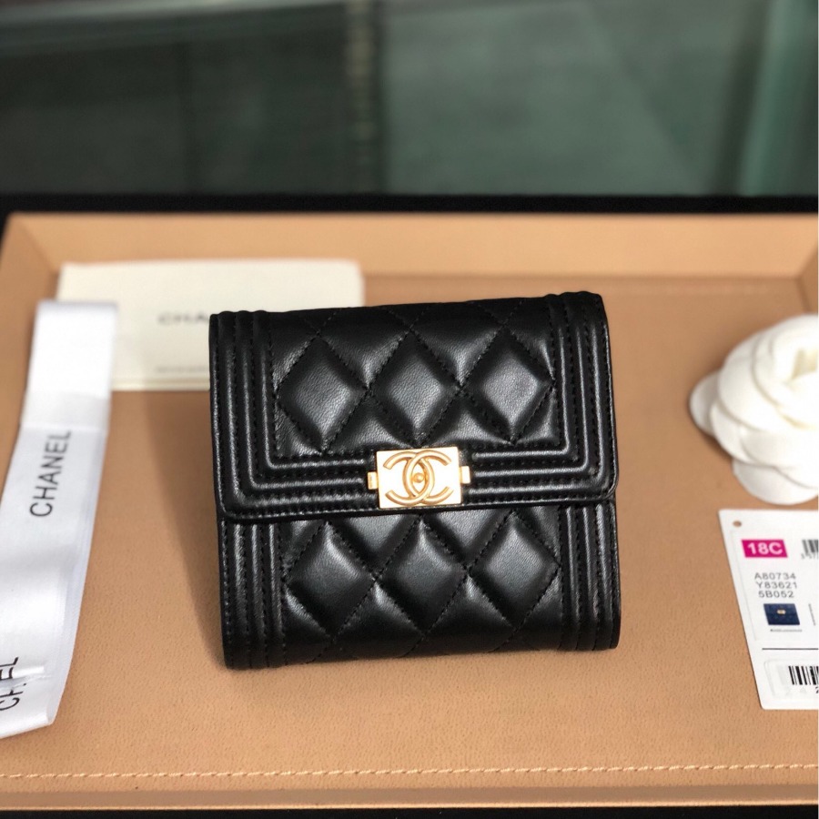 A81996 Boy chanel small flap wallet, Chanel Wallet