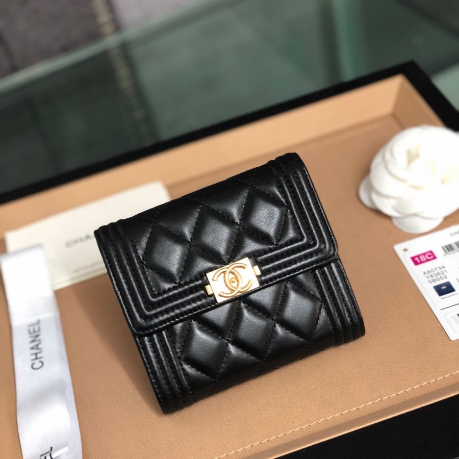 A81996 Boy chanel small flap wallet, Chanel Wallet