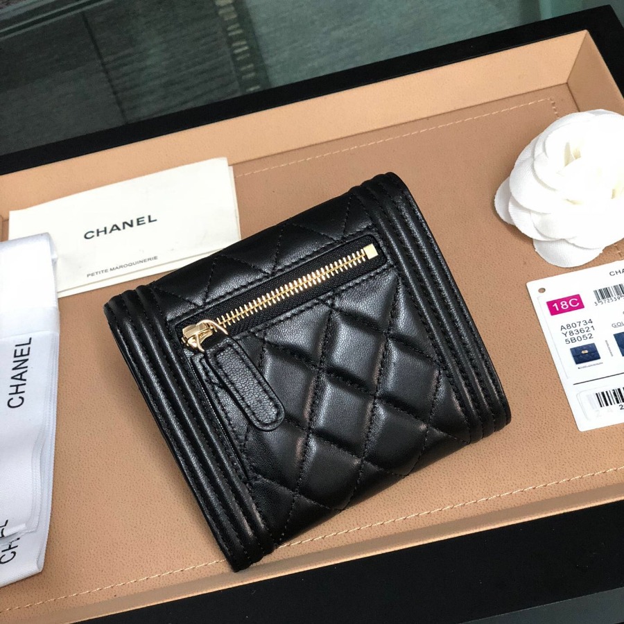 A81996 Boy chanel small flap wallet, Chanel Wallet