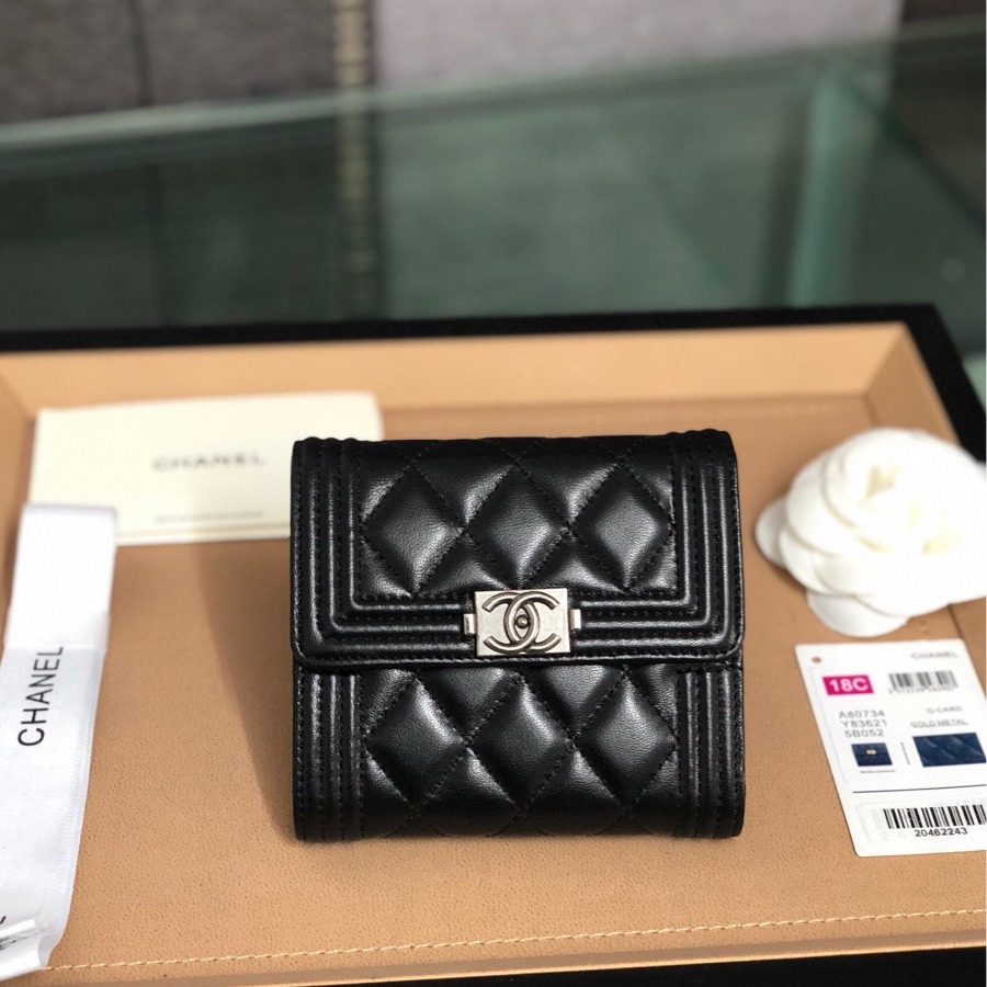 A81996 Boy chanel small flap wallet, Chanel Wallet