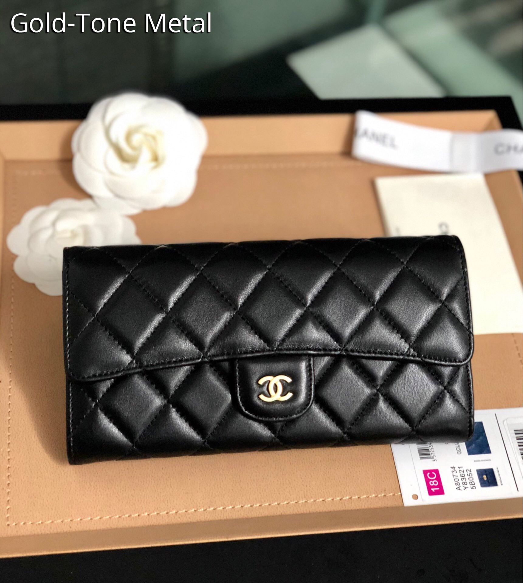 Classic long flap wallet, Chanel Wallet