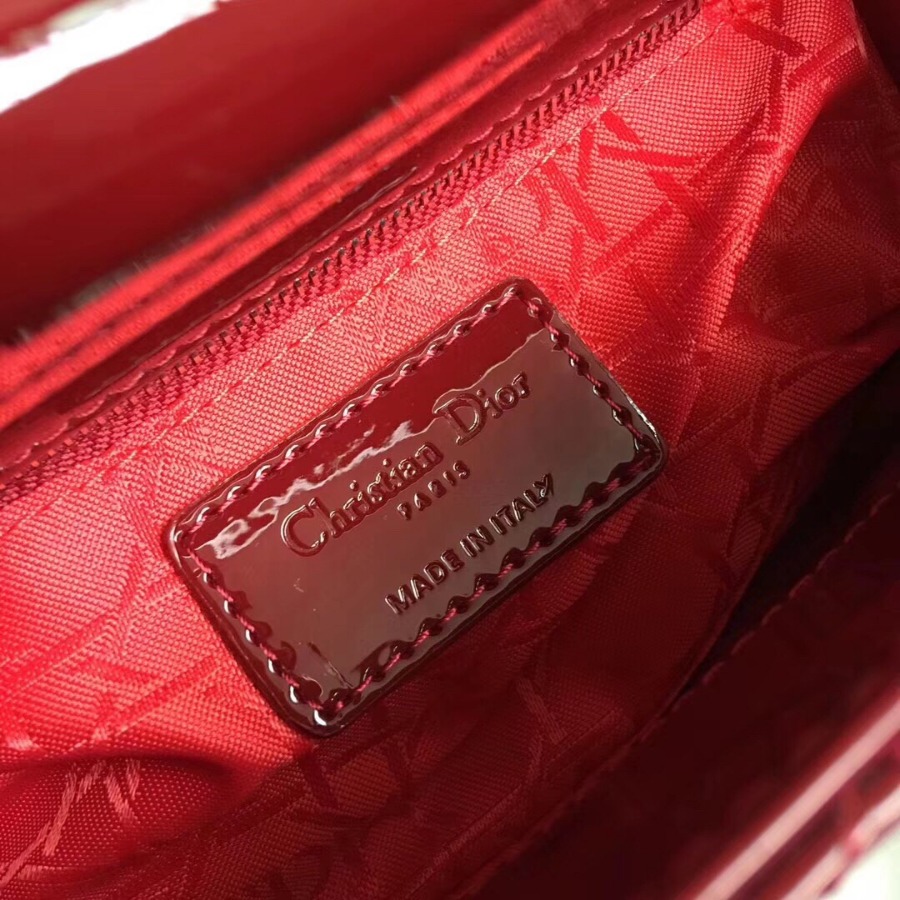 MINI LADY DIOR CALFSKIN BAG, Strap long about 120cm, Christian Dior CD Handbags