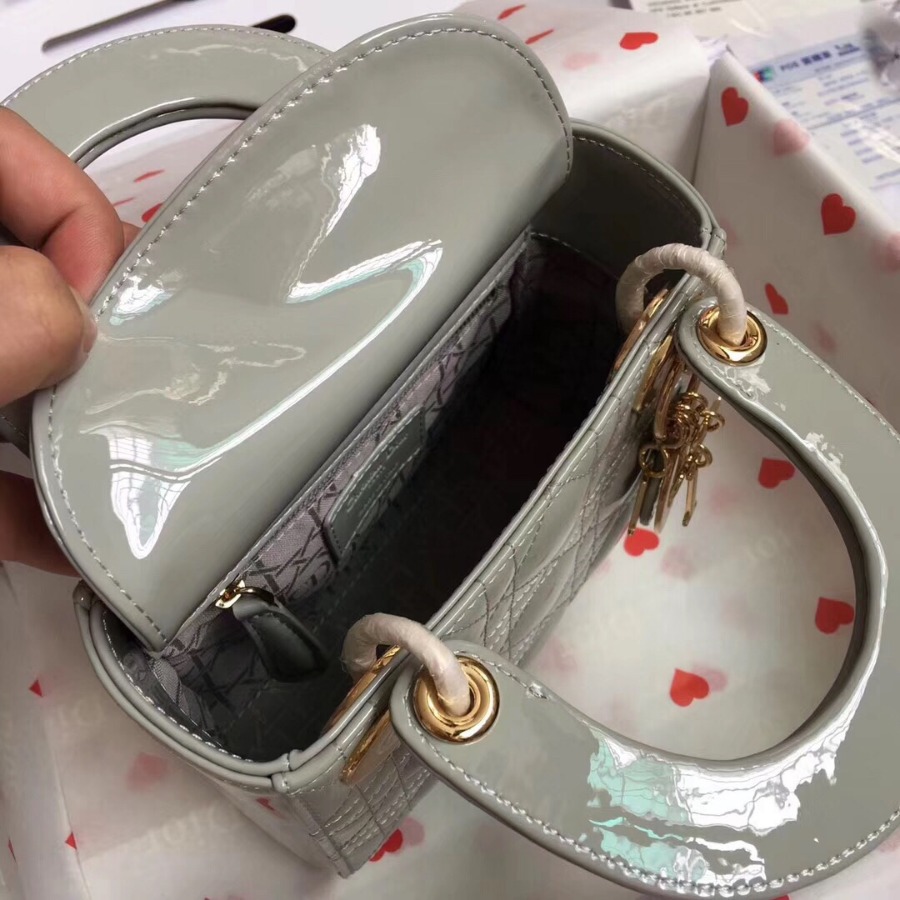 MINI LADY DIOR CALFSKIN BAG, Strap long about 120cm, Christian Dior CD Handbags