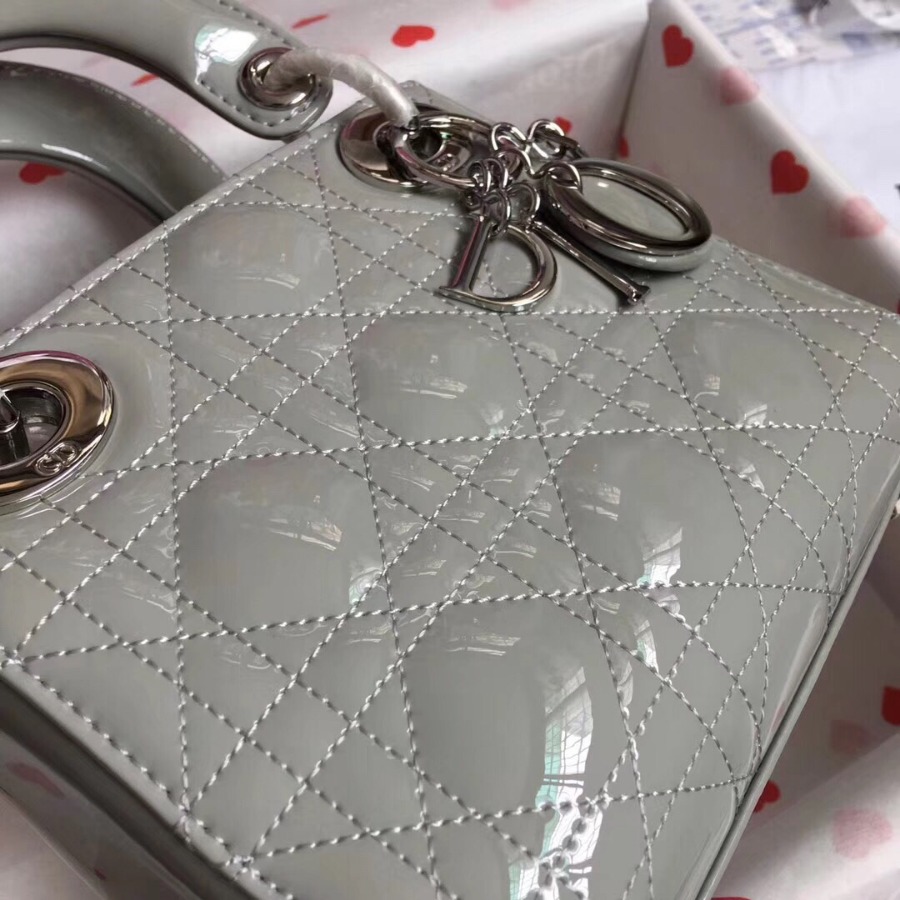 MINI LADY DIOR CALFSKIN BAG, Strap long about 120cm, Christian Dior CD Handbags