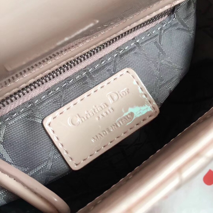 MINI LADY DIOR CALFSKIN BAG, Strap long about 120cm, Christian Dior CD Handbags