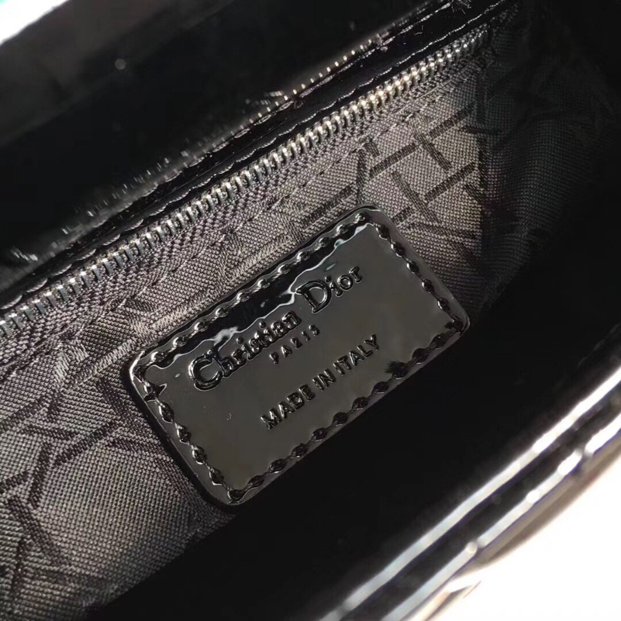 MINI LADY DIOR CALFSKIN BAG, Strap long about 120cm, Christian Dior CD Handbags