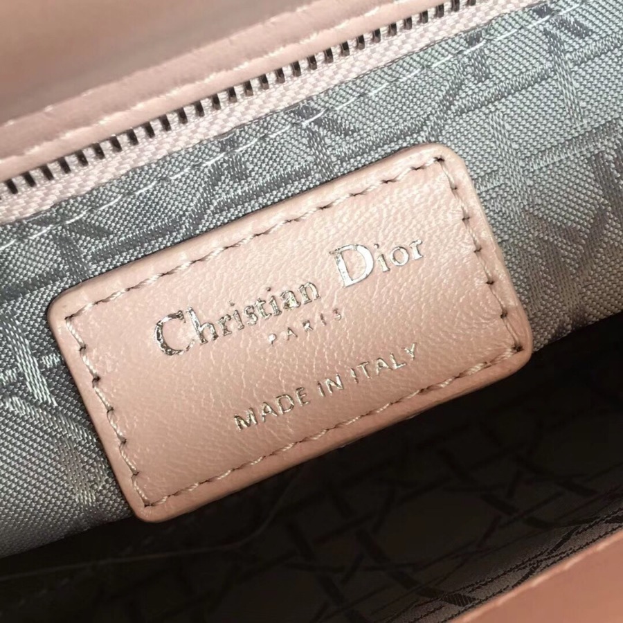 MINI LADY DIOR LAMBSKIN BAG, Strap long about 120cm, Christian Dior CD Handbags