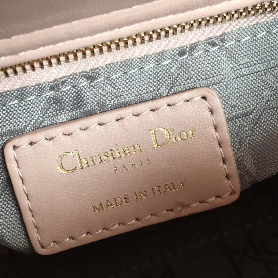 MINI LADY DIOR LAMBSKIN BAG, Strap long about 120cm, Christian Dior CD Handbags