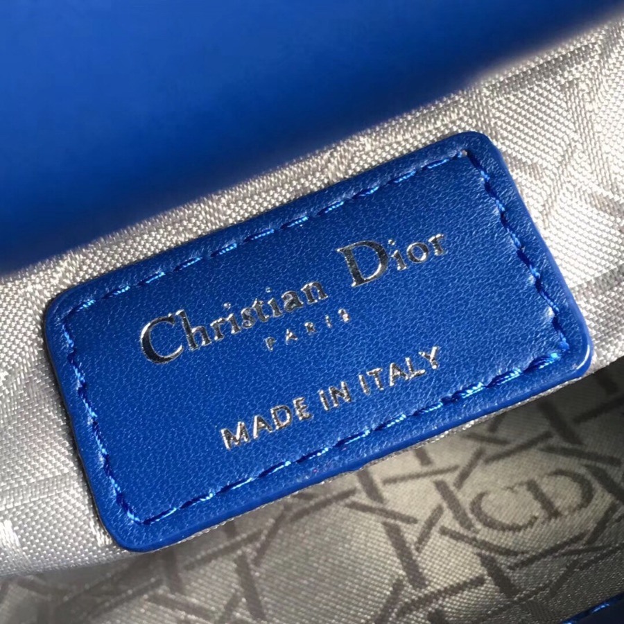 MINI LADY DIOR LAMBSKIN BAG, Strap long about 120cm, Christian Dior CD Handbags