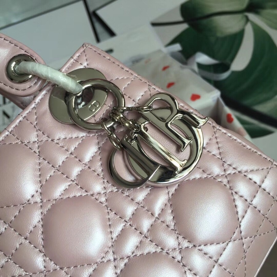 MINI LADY DIOR LAMBSKIN BAG, Strap long about 120cm, Christian Dior CD Handbags