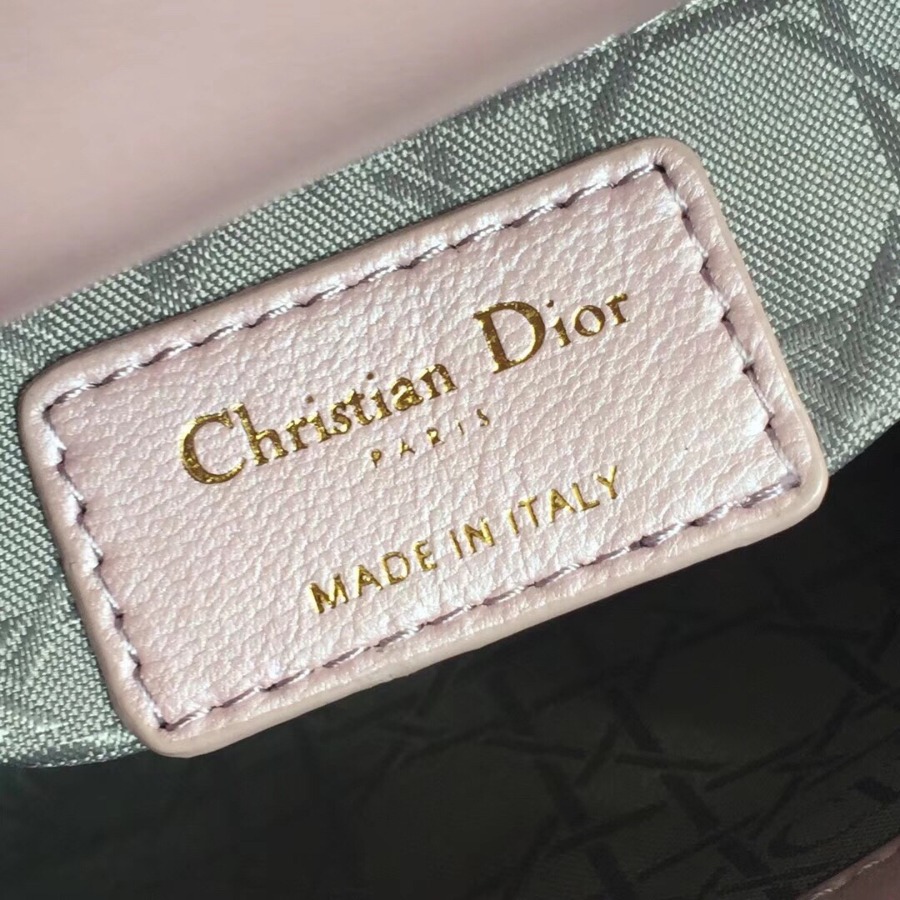 MINI LADY DIOR LAMBSKIN BAG, Strap long about 120cm, Christian Dior CD Handbags