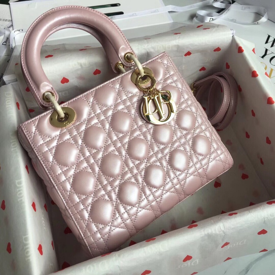 LADY DIOR LAMBSKIN BAG