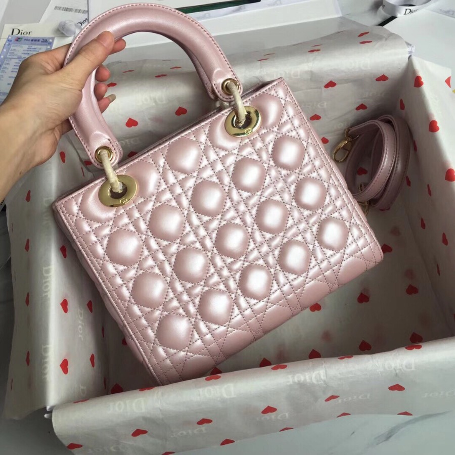 LADY DIOR LAMBSKIN BAG