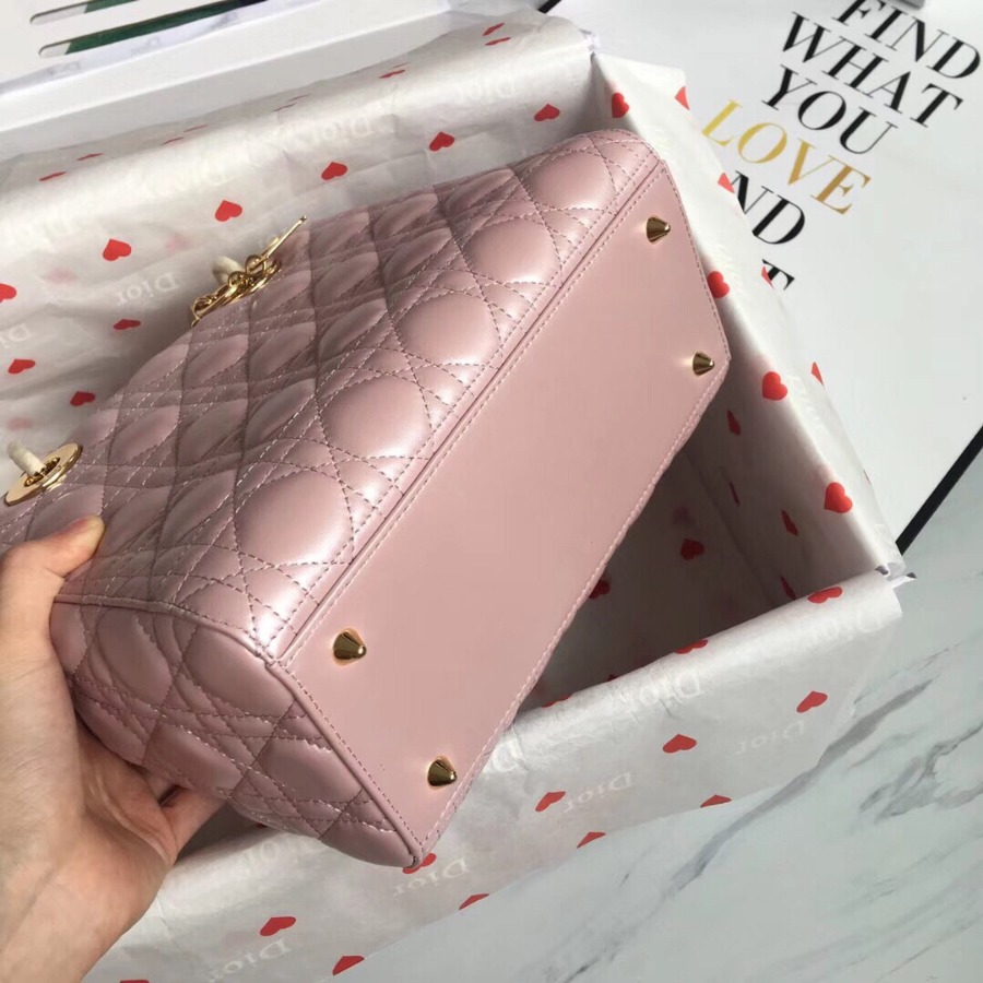 LADY DIOR LAMBSKIN BAG