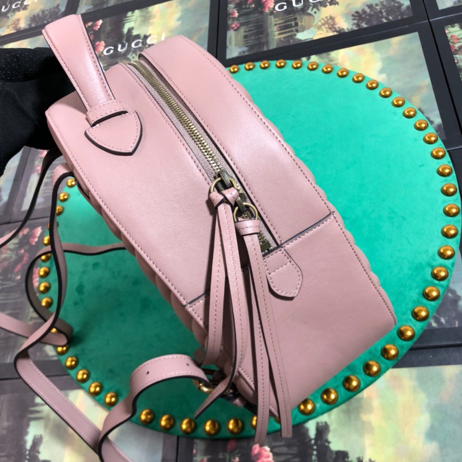 Gucci GG Marmont quilted leather backpack, 476671