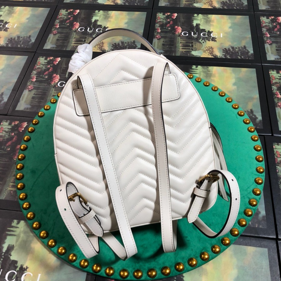 Gucci GG Marmont quilted leather backpack, 476671 , 9