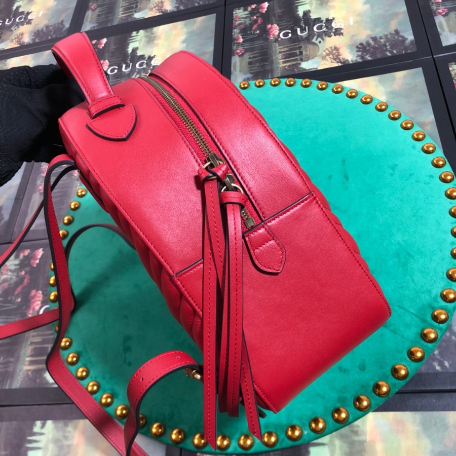 Gucci GG Marmont quilted leather backpack, 476671 , 9