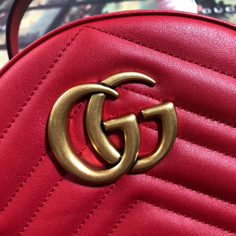 Gucci GG Marmont quilted leather backpack, 476671 , 9