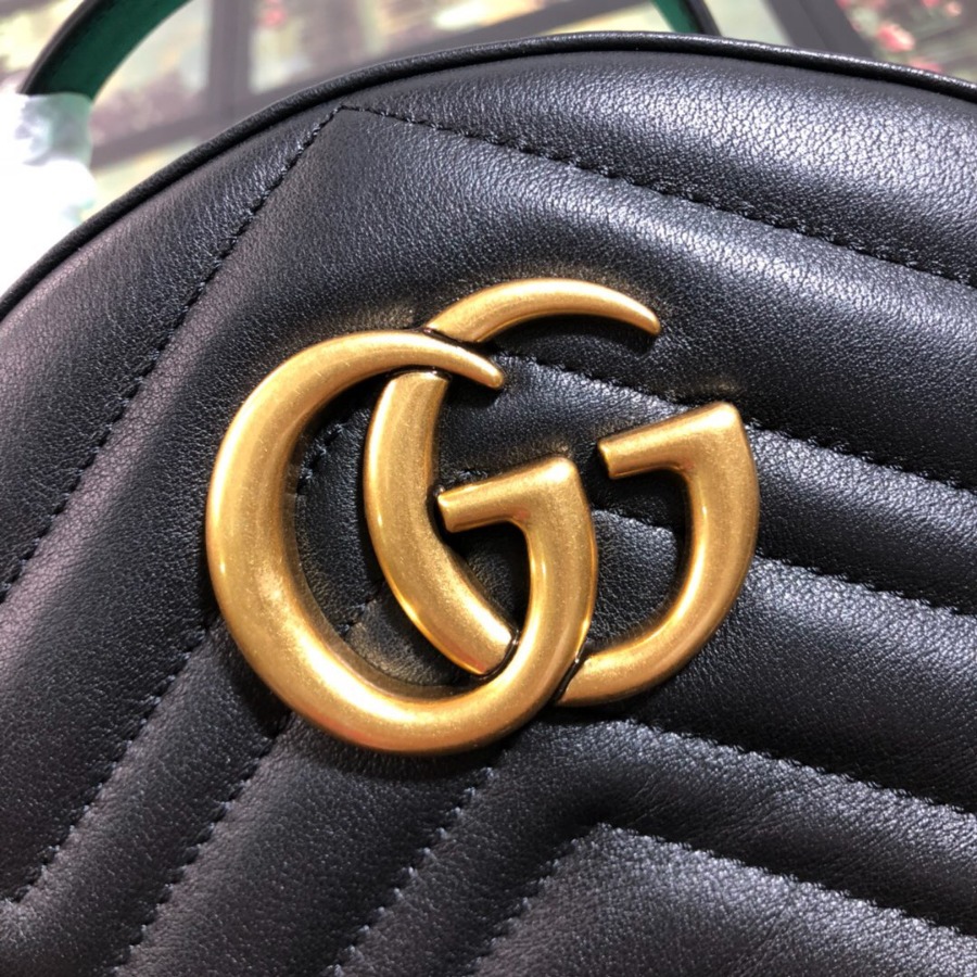 Gucci GG Marmont quilted leather backpack, 476671 , 9
