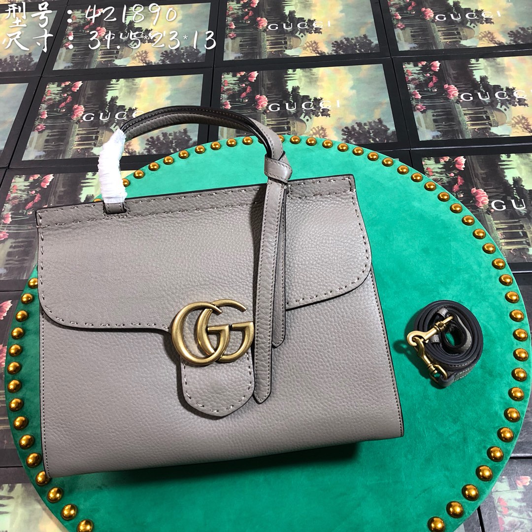 Gucci GG Marmont small top handle bag, 421890
