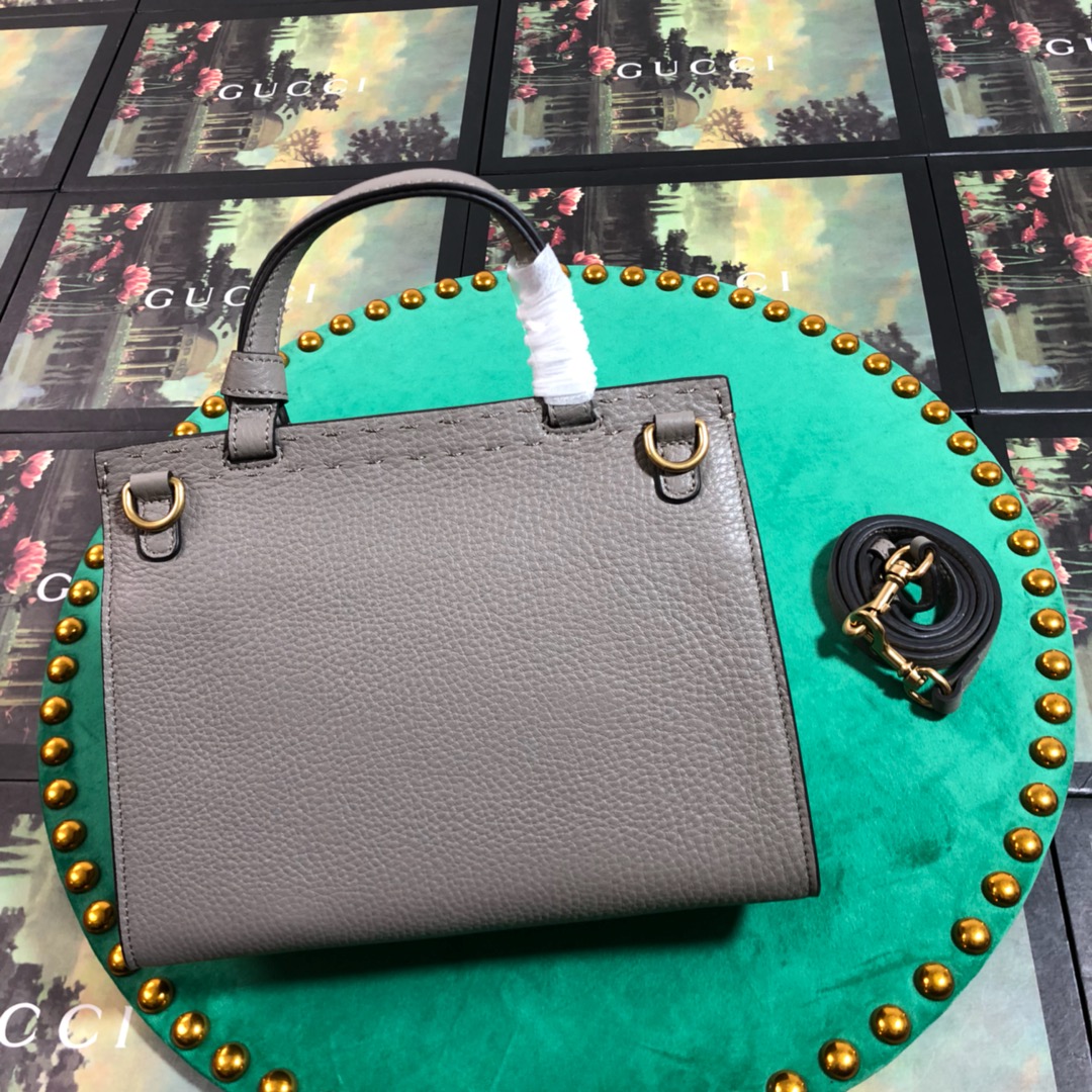 GUCCI GG Marmont leather top handle mini bag, 442622