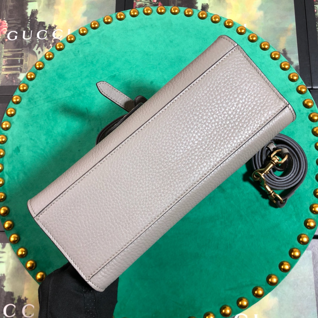 GUCCI GG Marmont leather top handle mini bag, 442622