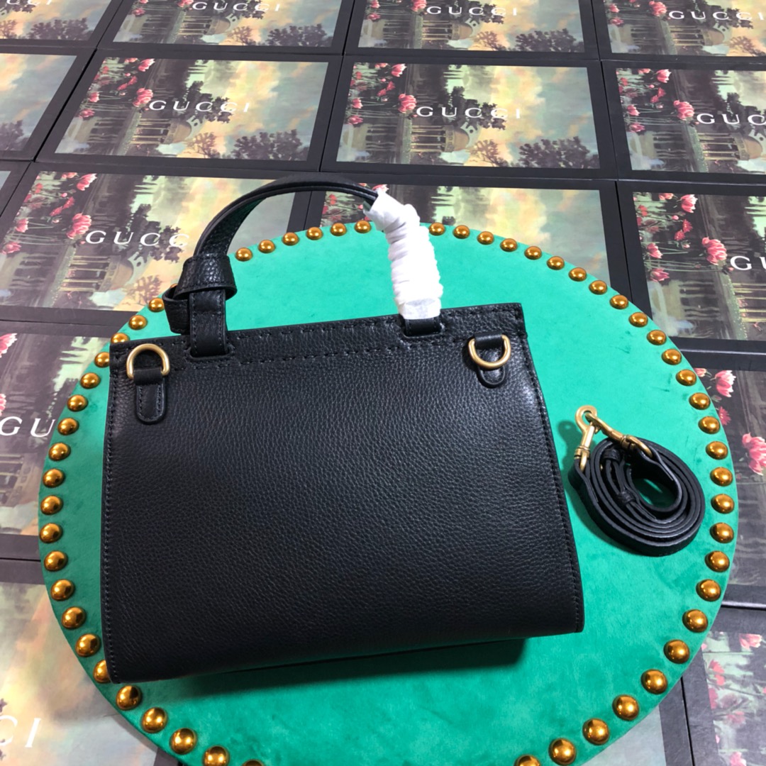 GUCCI GG Marmont leather top handle mini bag, 442622
