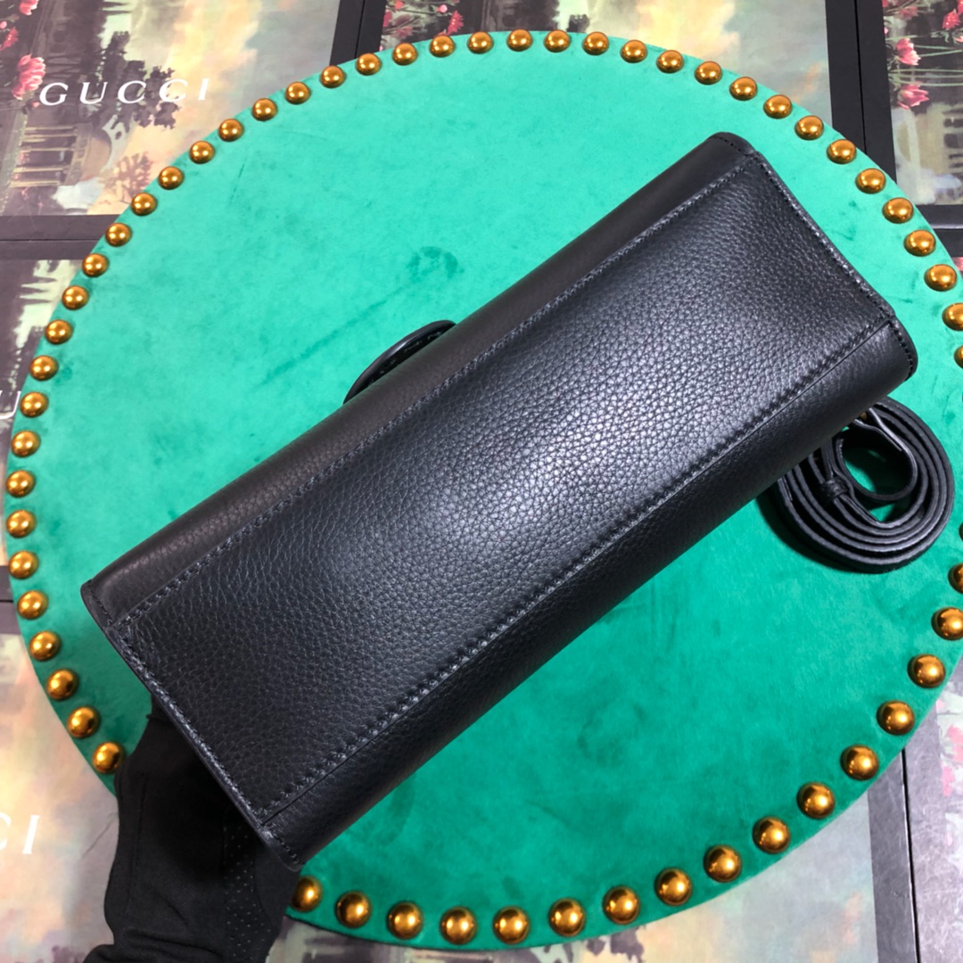 GUCCI GG Marmont leather top handle mini bag, 442622