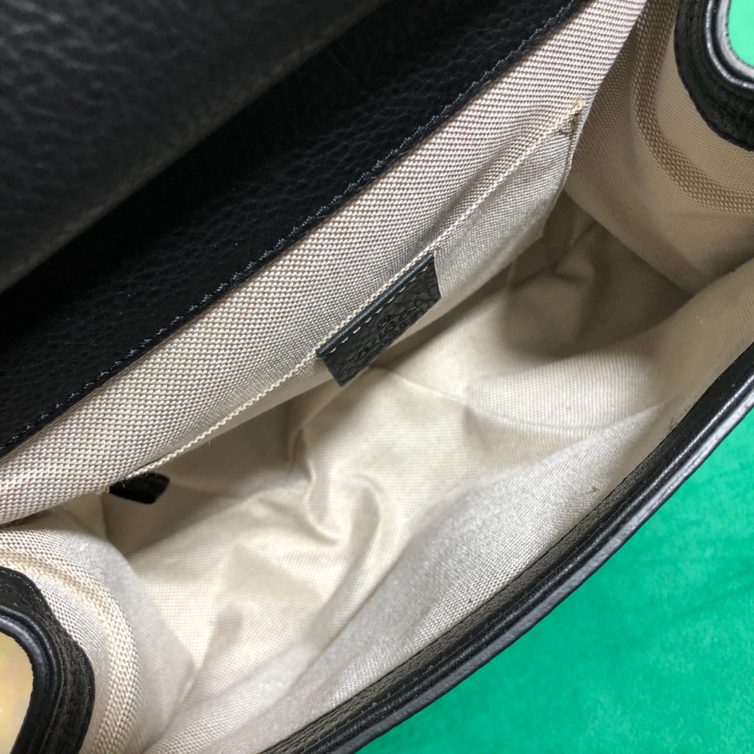 GUCCI GG Marmont leather top handle mini bag, 442622