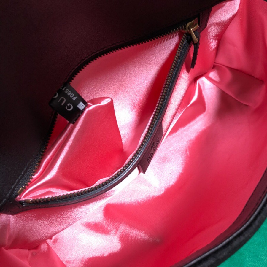 443497 GUCCI GG Marmont velvet shoulder bag