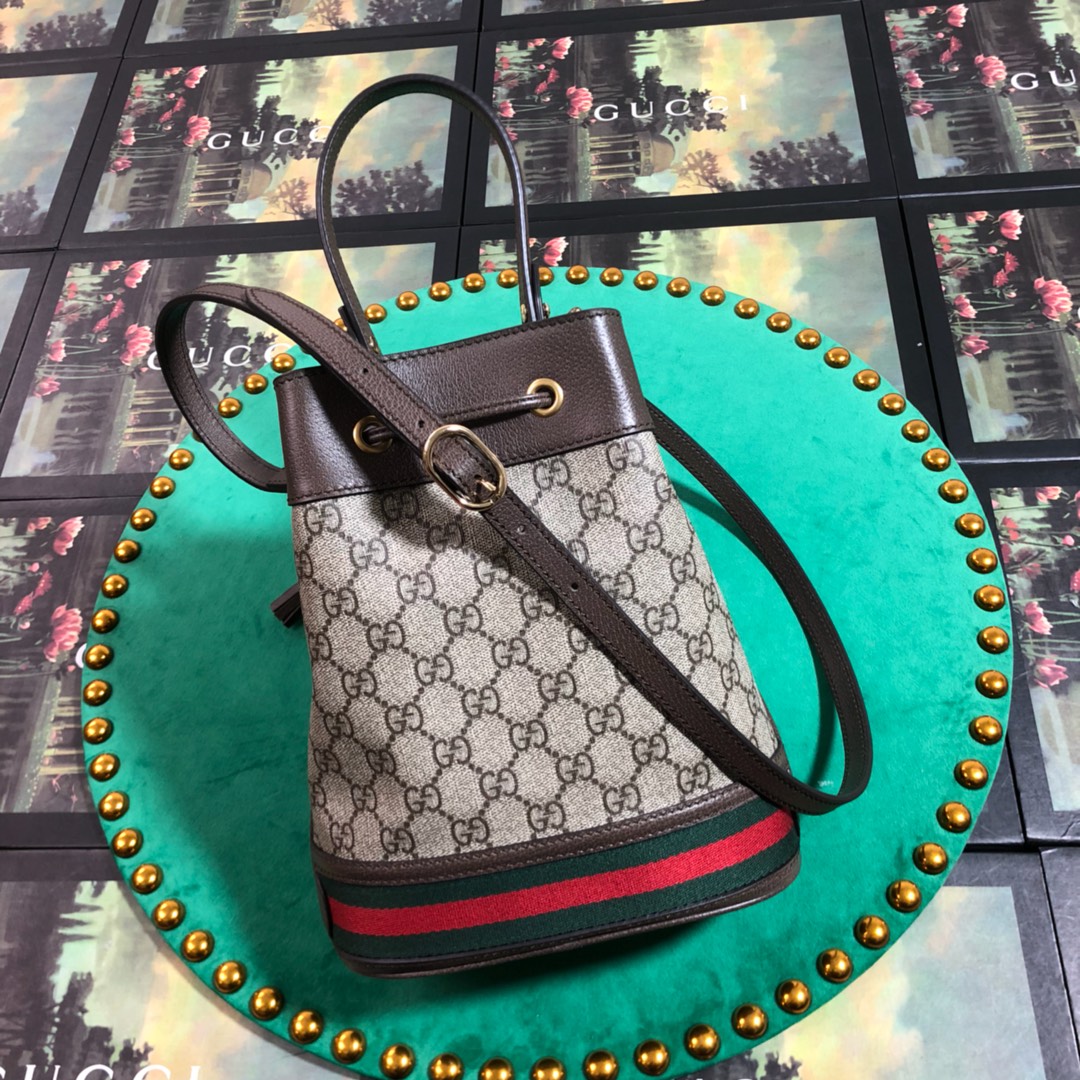 550621 Ophidia small GG bucket bag, GUCCI HANDBAGS
