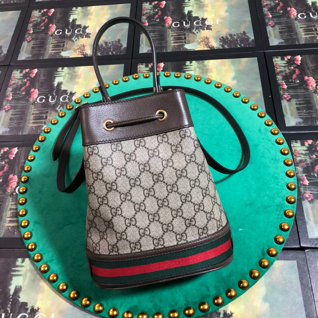550621 Ophidia small GG bucket bag, GUCCI HANDBAGS