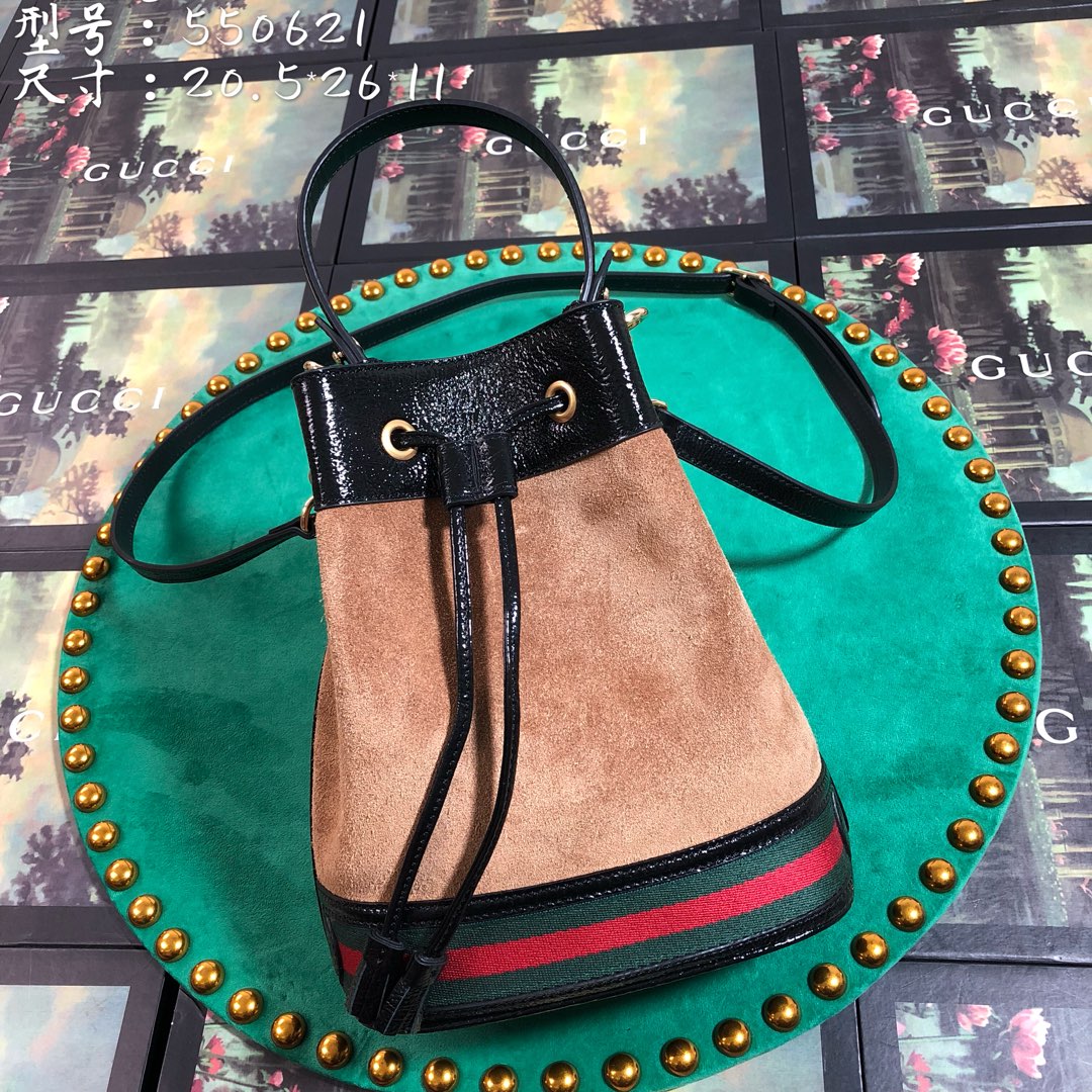 550621 Ophidia small GG bucket bag, GUCCI HANDBAGS