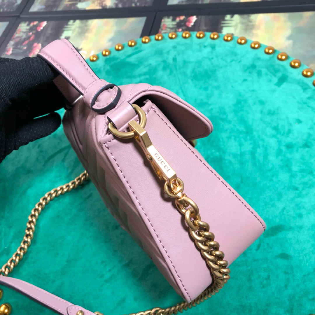 547260 GG Marmont mini top handle bag, GUCCI HANDBAGS