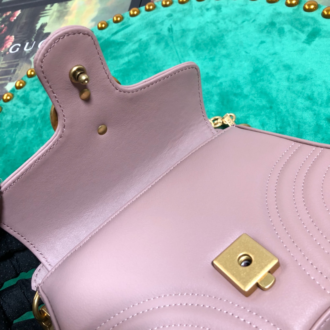 547260 GG Marmont mini top handle bag, GUCCI HANDBAGS