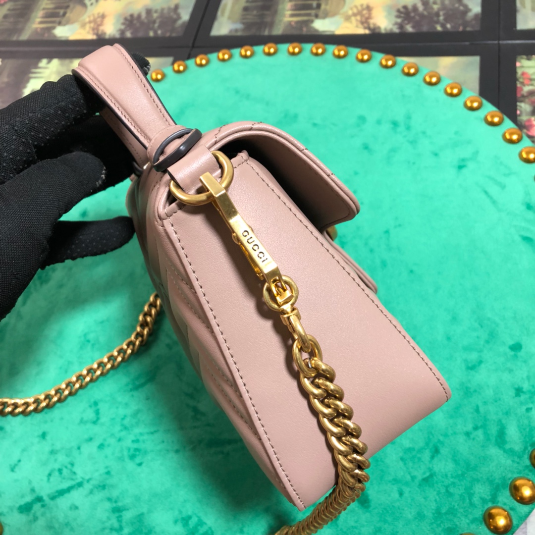547260 GG Marmont mini top handle bag, GUCCI HANDBAGS