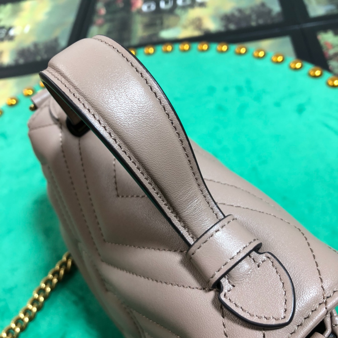 547260 GG Marmont mini top handle bag, GUCCI HANDBAGS