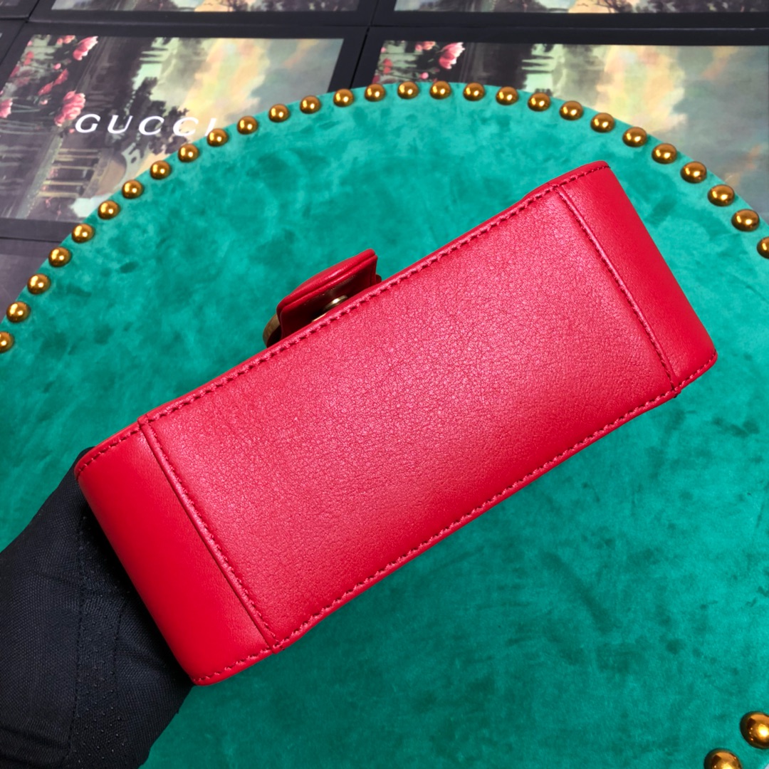 547260 GG Marmont mini top handle bag, GUCCI HANDBAGS