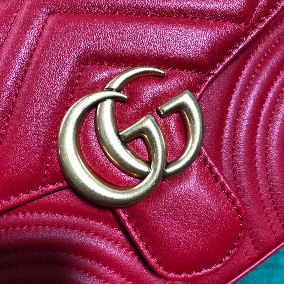 547260 GG Marmont mini top handle bag, GUCCI HANDBAGS