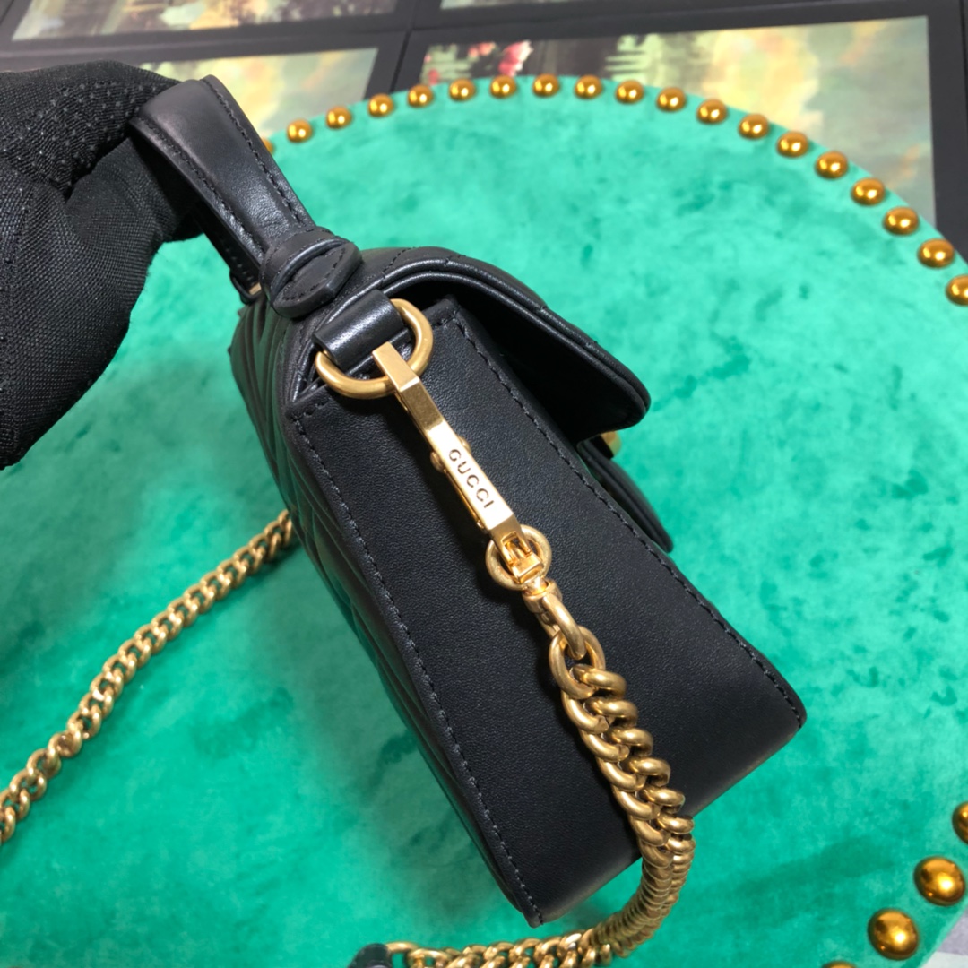 547260 GG Marmont mini top handle bag, GUCCI HANDBAGS