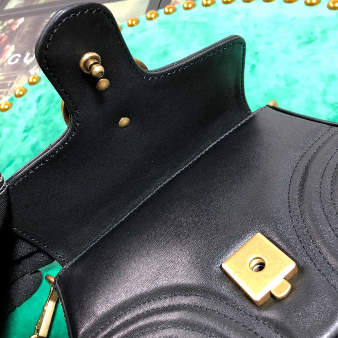 547260 GG Marmont mini top handle bag, GUCCI HANDBAGS